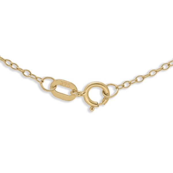 9ct Yellow Gold Name Choker Personalised Necklace - Image 2