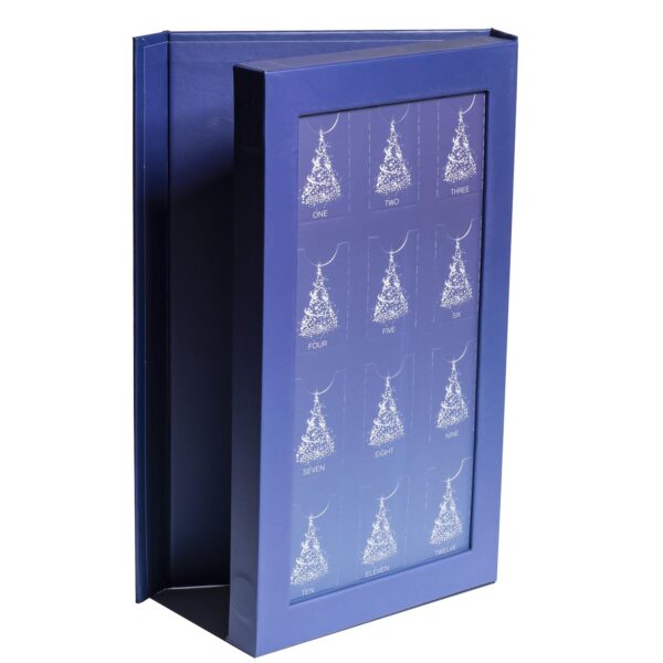 Jewellery Advent Calendar with Swarovski Crystals 12 Days for Christmas - Image 2