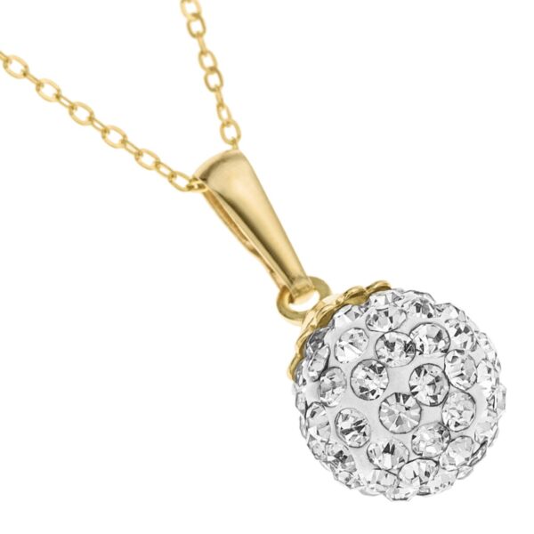 9ct Yellow Gold Ball Jewellery Set - Image 2