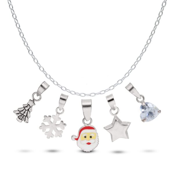 925 Sterling Silver Jewellery Advent Calendar Giftware 12 Days Pendant's - Image 3