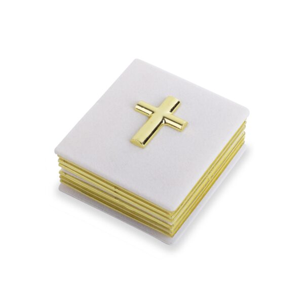 Personalised Silver Confirmation Diamond Cross Pendant - Image 5