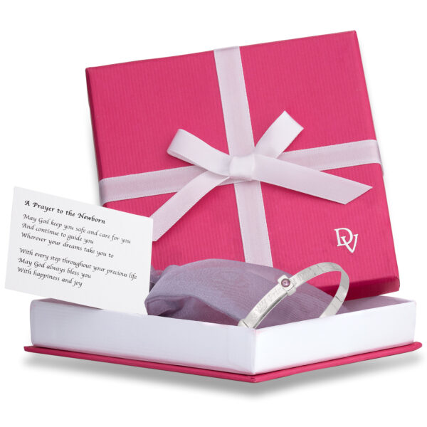 Sterling Silver Princess or Prince Charming Baby Bangle (0-1yrs) - Image 7