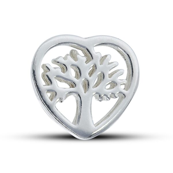 925 Silver Tree Of Life Stud Earrings - Image 3