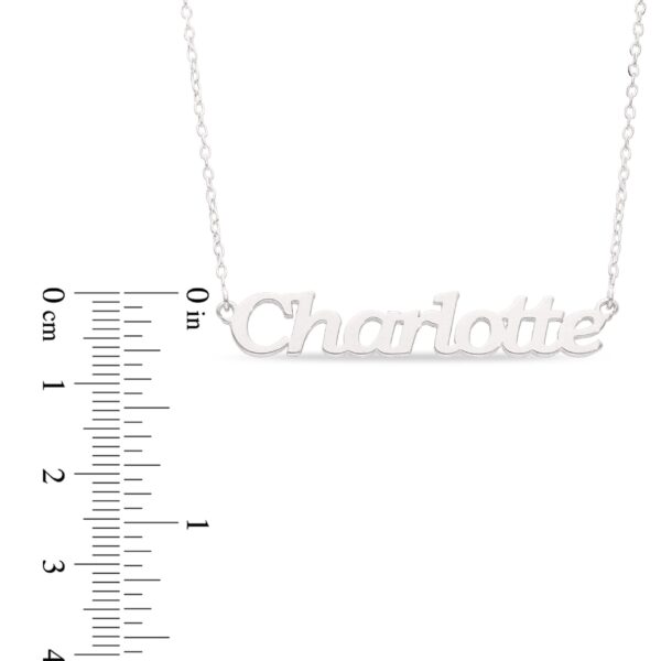 Personalised Sterling Silver Name Necklace - Image 2